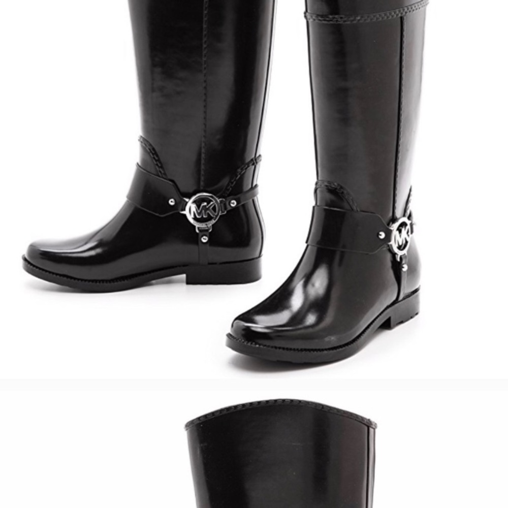 michael kors fulton harness rain boots